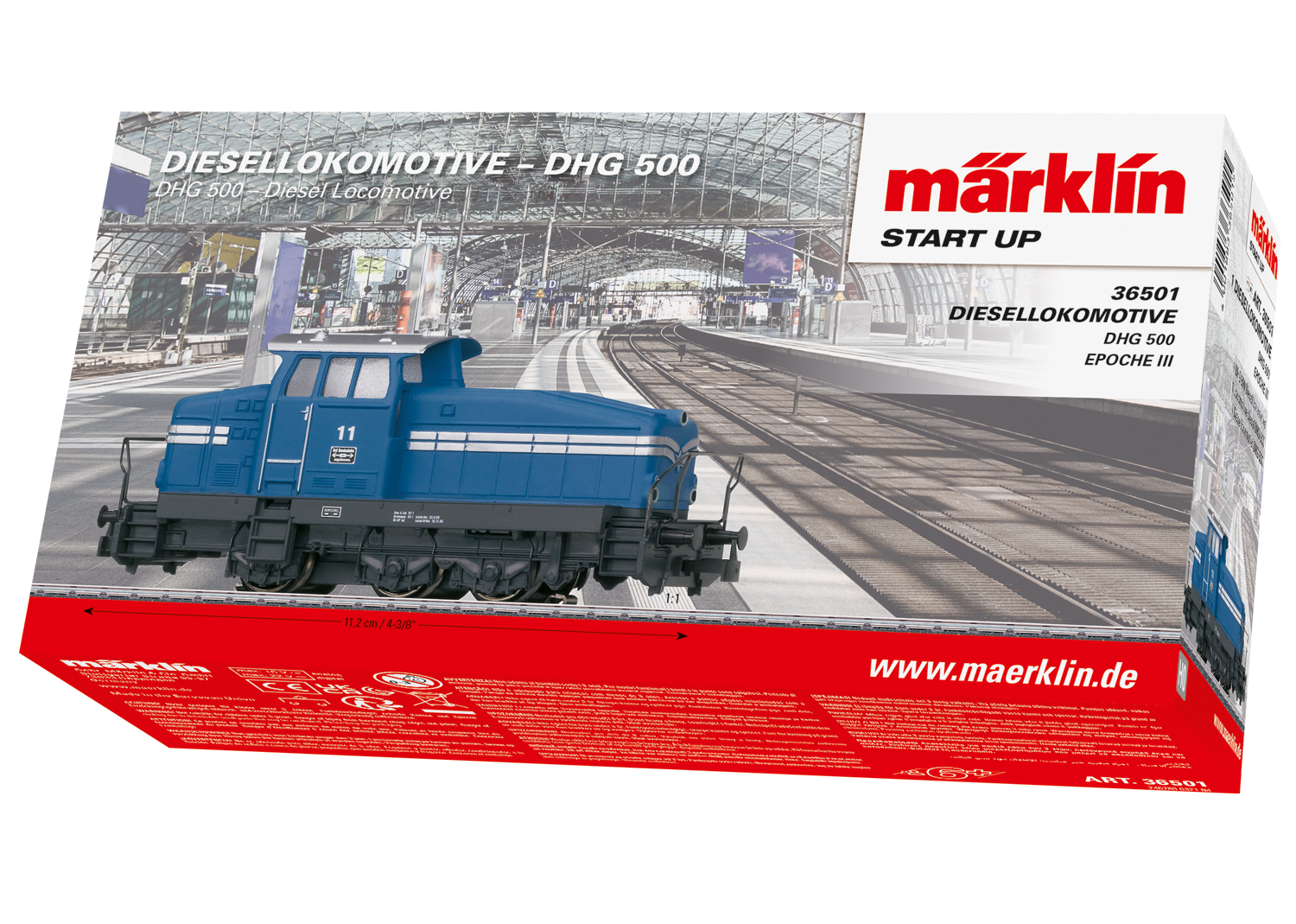 Märklin Start up - DHG 500 Diesel Locomotive Model train